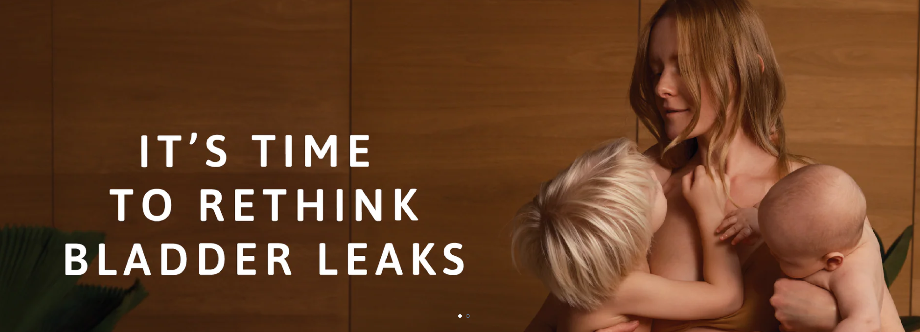 TENA Rethink Bladder Leaks campaign